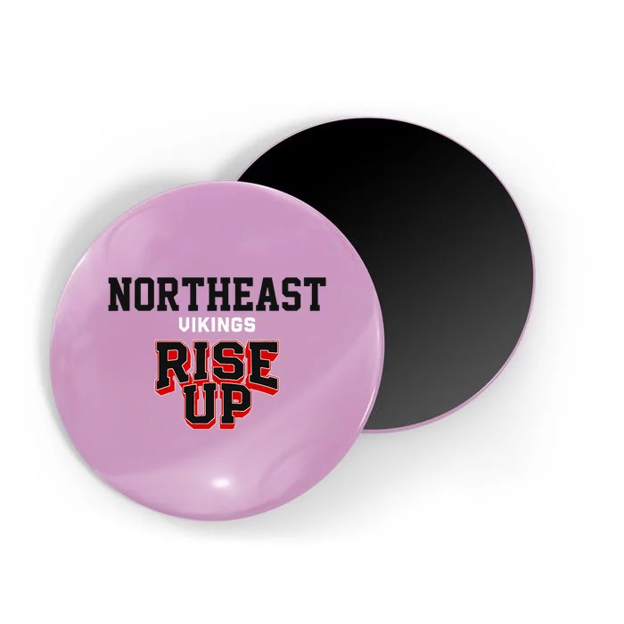 Northeast Vikings Rise Up Hs Magnet