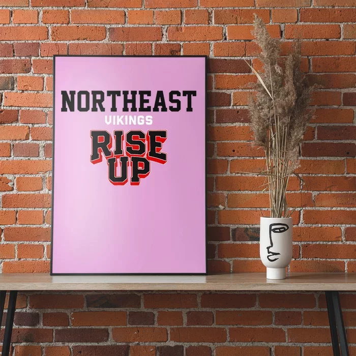 Northeast Vikings Rise Up Hs Poster