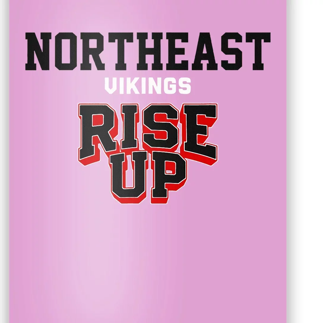 Northeast Vikings Rise Up Hs Poster