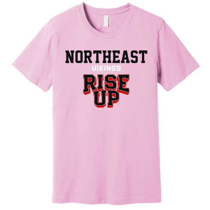 Northeast Vikings Rise Up Hs Premium T-Shirt