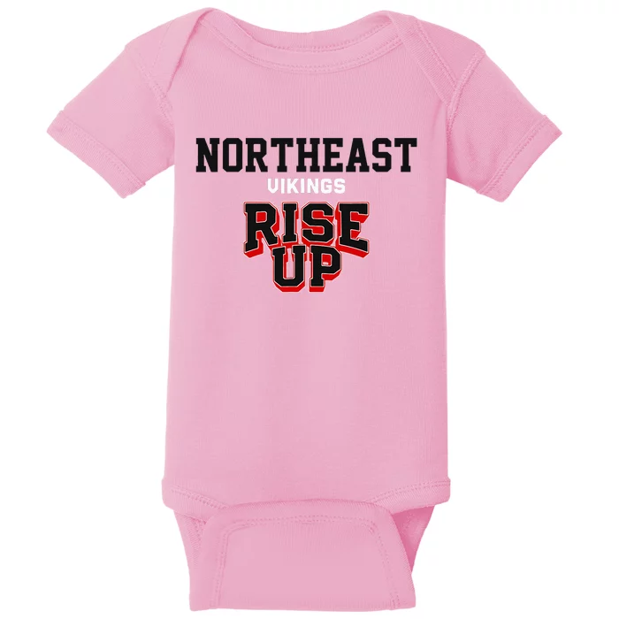 Northeast Vikings Rise Up Hs Baby Bodysuit