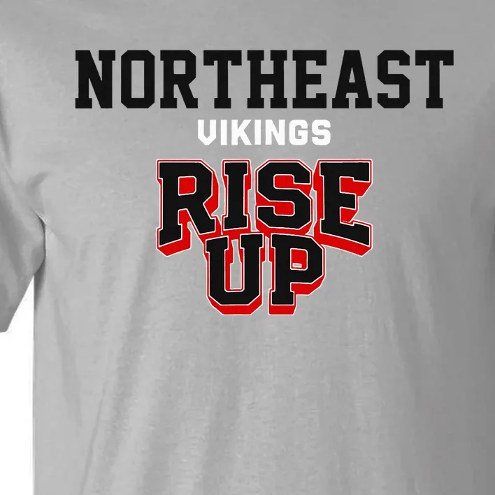 Northeast Vikings Rise Up Hs Tall T-Shirt