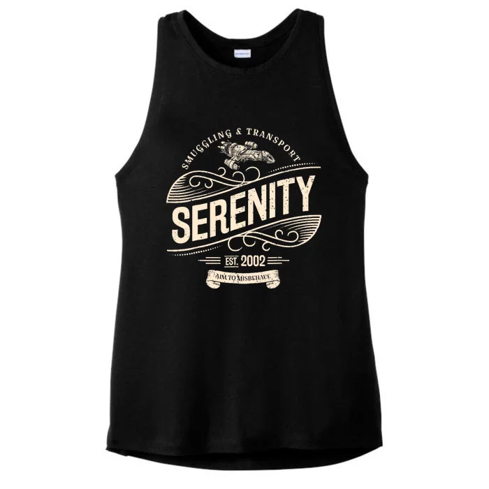 NEW Vintage Serenity Smuggling And Transport Firefly Ladies Tri-Blend Wicking Tank