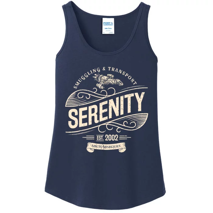 NEW Vintage Serenity Smuggling And Transport Firefly Ladies Essential Tank