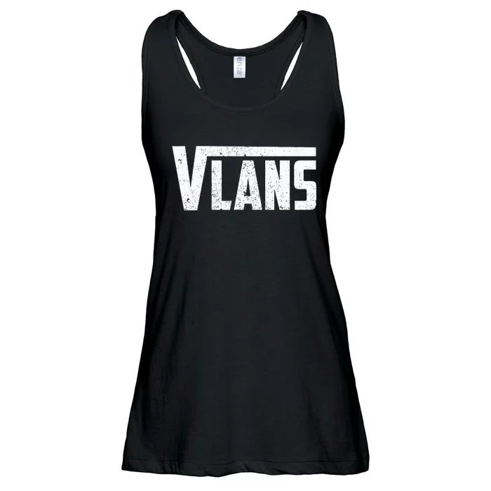 Novelty Vlans Talent Unique Network Engineering Ladies Essential Flowy Tank