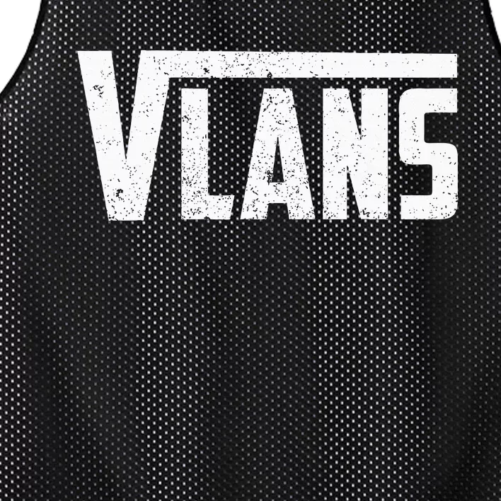 Novelty Vlans Talent Unique Network Engineering Mesh Reversible Basketball Jersey Tank