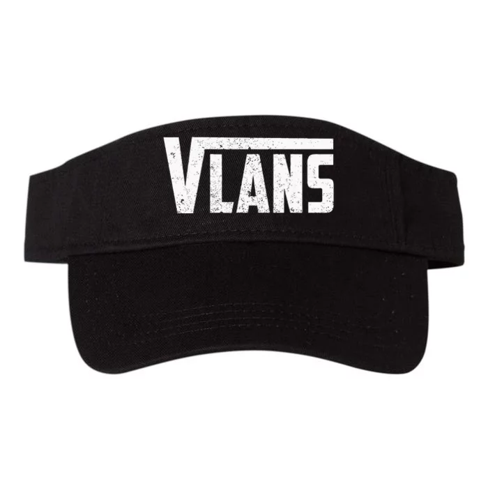 Novelty Vlans Talent Unique Network Engineering Valucap Bio-Washed Visor