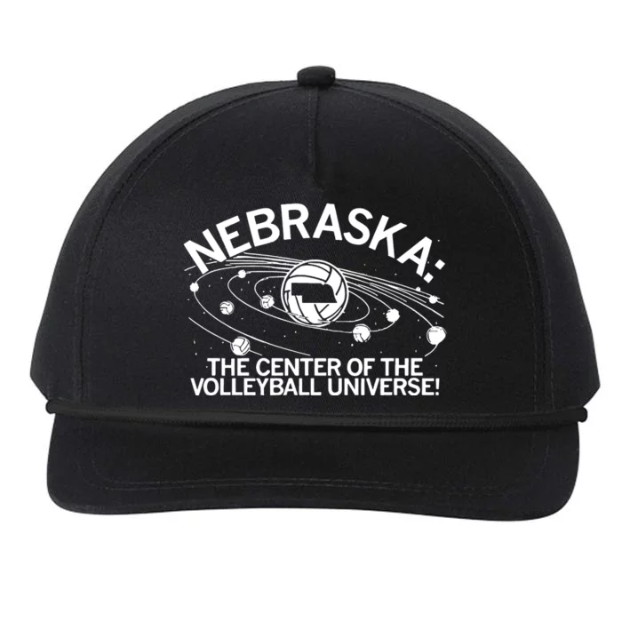 Nebraska Volleyball Universe Snapback Five-Panel Rope Hat