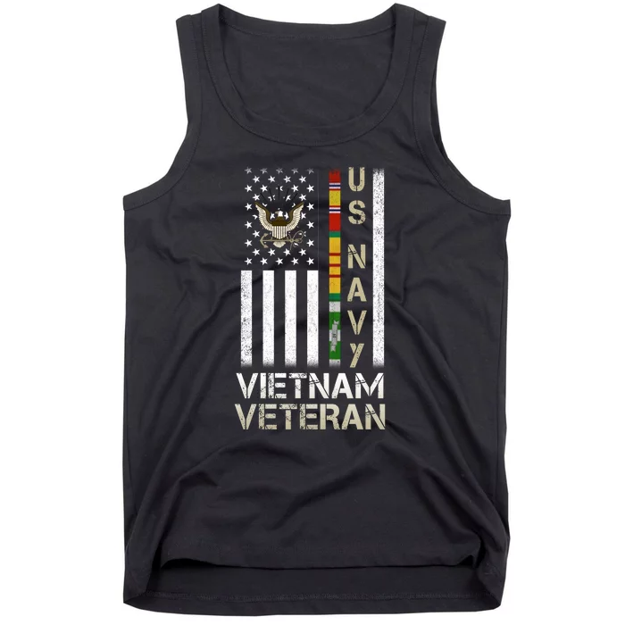 Na Vy Vietnam Veteran Grandpa Veterans Day Tank Top