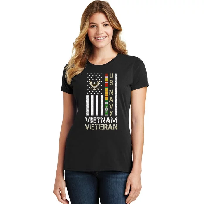 Na Vy Vietnam Veteran Grandpa Veterans Day Women's T-Shirt