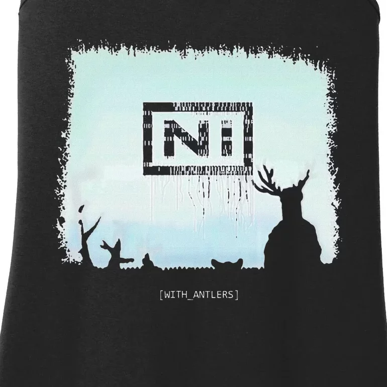 Ni With Antlers Ladies Essential Tank