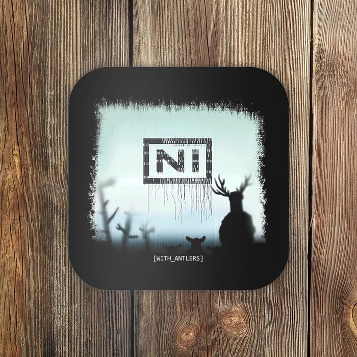 Ni With Antlers Coaster