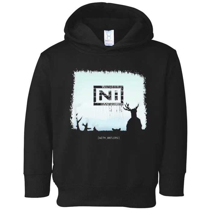 Ni With Antlers Toddler Hoodie