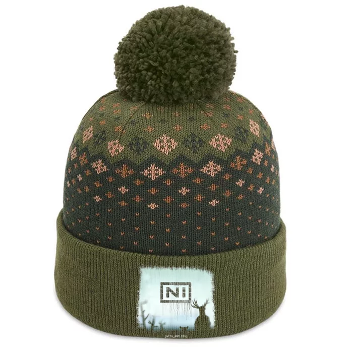 Ni With Antlers The Baniff Cuffed Pom Beanie