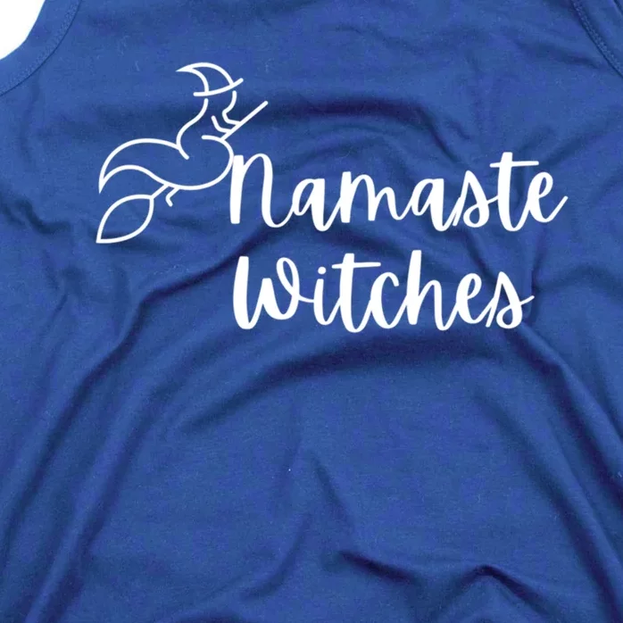 Namaste Witches Cute Halloween Yoga Gift Tank Top