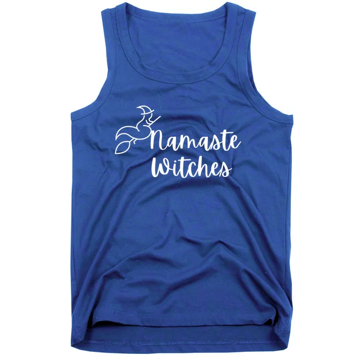 Namaste Witches Cute Halloween Yoga Gift Tank Top