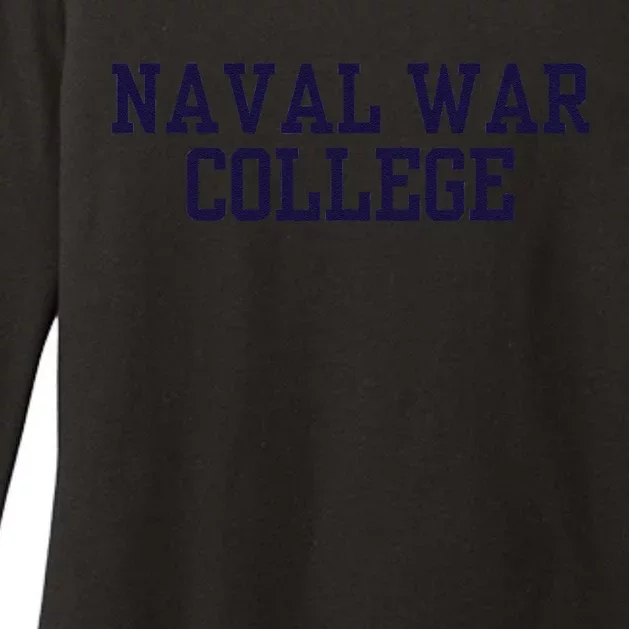 Naval War College Sports Fan Womens CVC Long Sleeve Shirt