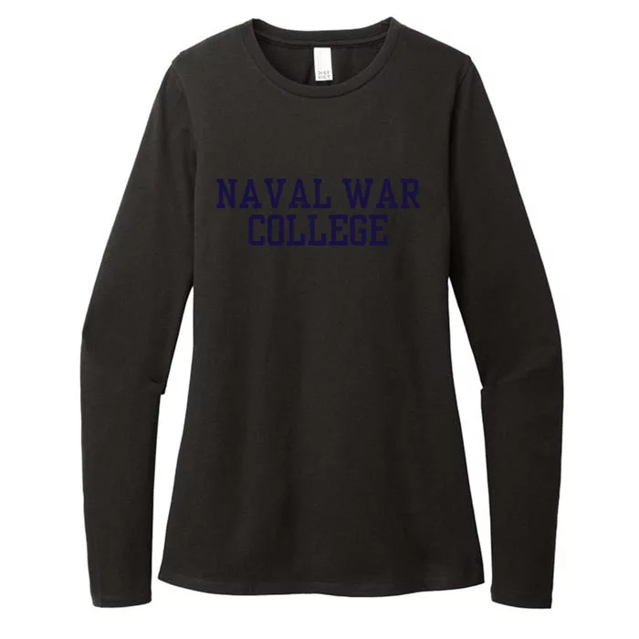 Naval War College Sports Fan Womens CVC Long Sleeve Shirt