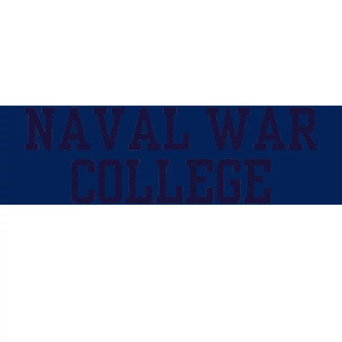 Naval War College Sports Fan Bumper Sticker