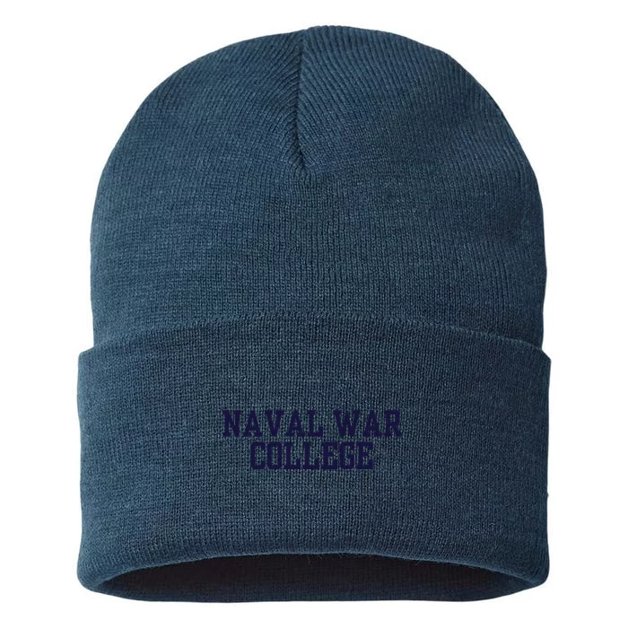 Naval War College Sports Fan Sustainable Knit Beanie