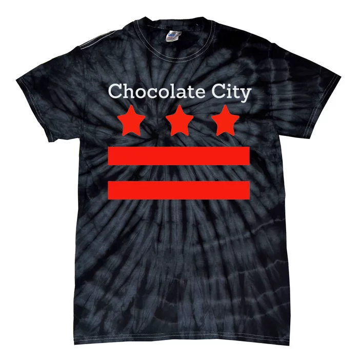 Native Washingtonian D.C. Chocolate City Tie-Dye T-Shirt