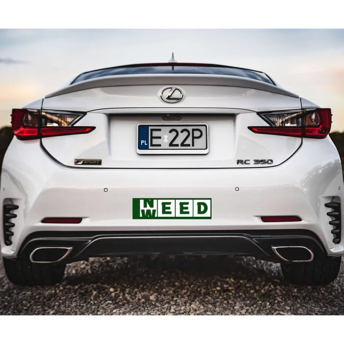 Need Weed | Funny Cannabis Weed Bumper Sticker