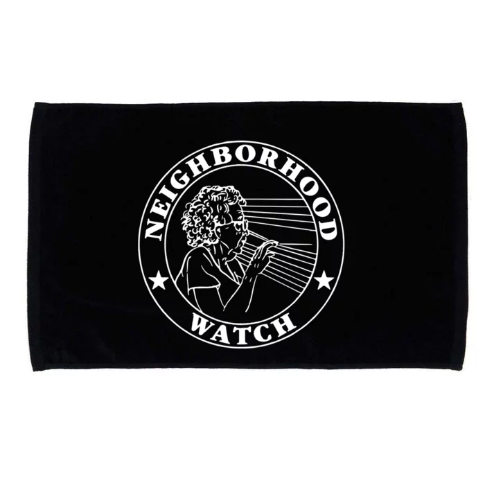 Neighborhood Watch Funny Microfiber Hand Towel