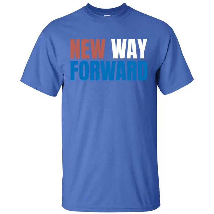 New Way Forward Harris Walz 2024 Kamala Harris Tim Walz Vote Gift Tall T-Shirt