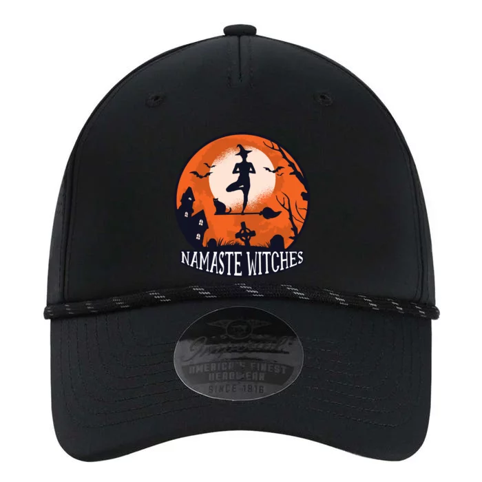 Namaste Witches Funny Halloween Yoga Fitness Workout Gift Performance The Dyno Cap