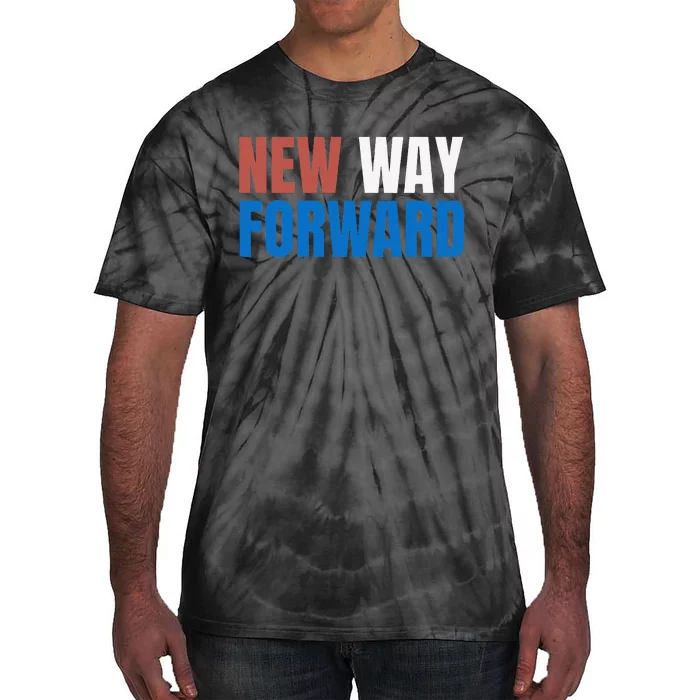 New Way Forward Harris Walz 2024 Kamala Harris Tim Walz Vote Tie-Dye T-Shirt