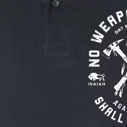 No Weapon Formed Shall Prosper Day Forty One Against Me Softstyle Adult Sport Polo