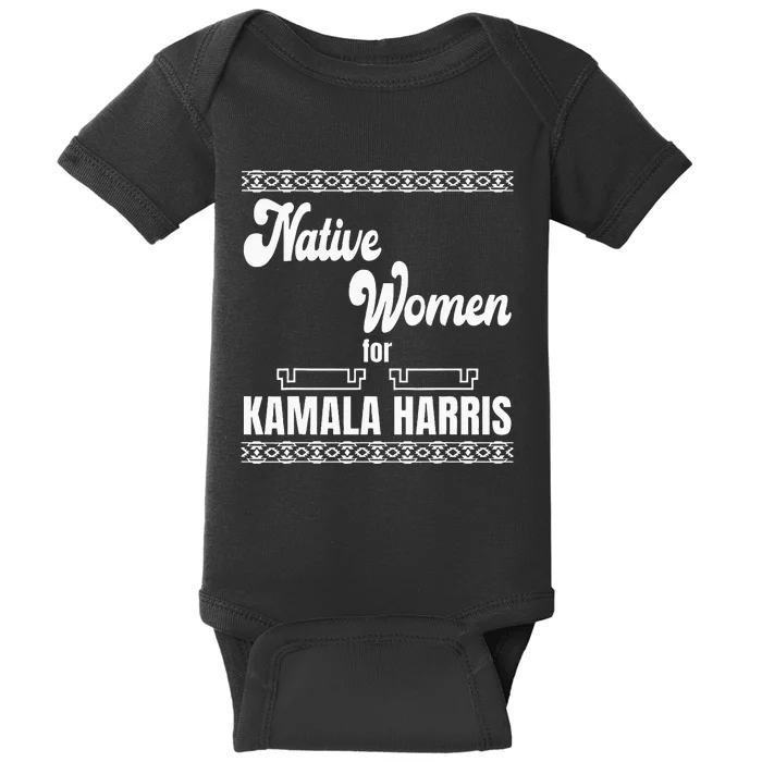 Native Women For Kamala Harris Baby Bodysuit