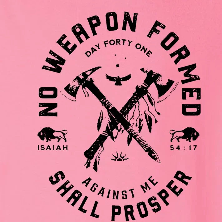 No Weapon Formed Shall Prosper Day Forty One Against Me Toddler Long Sleeve Shirt