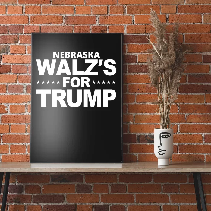 Nebraska WaltzS For Trump Poster