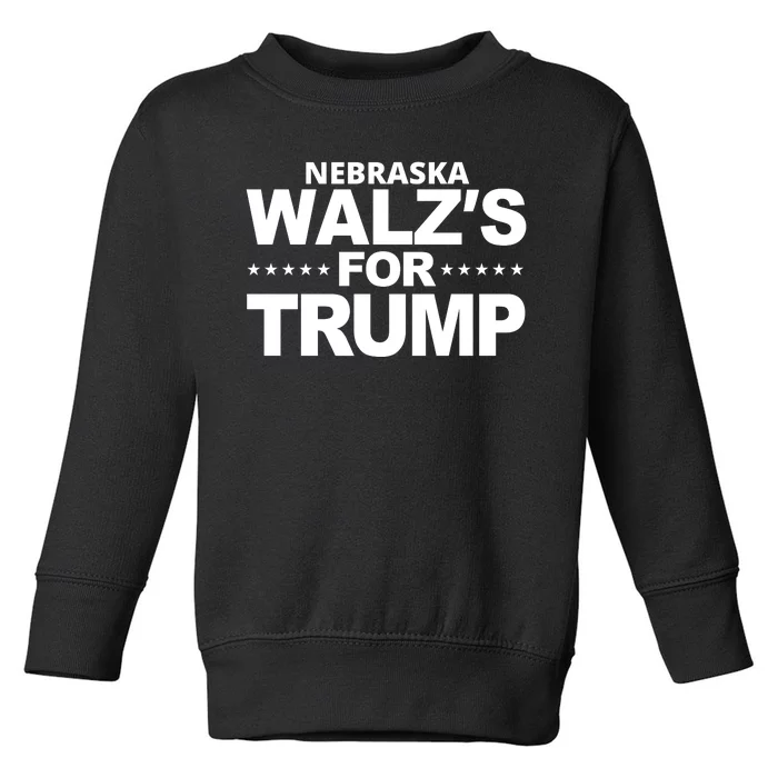 Nebraska WaltzS For Trump Toddler Sweatshirt