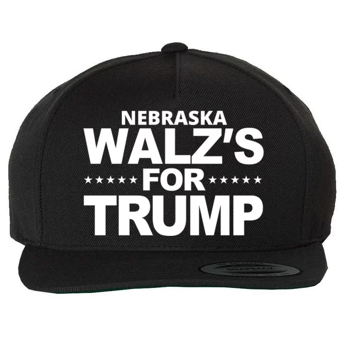 Nebraska WaltzS For Trump Wool Snapback Cap