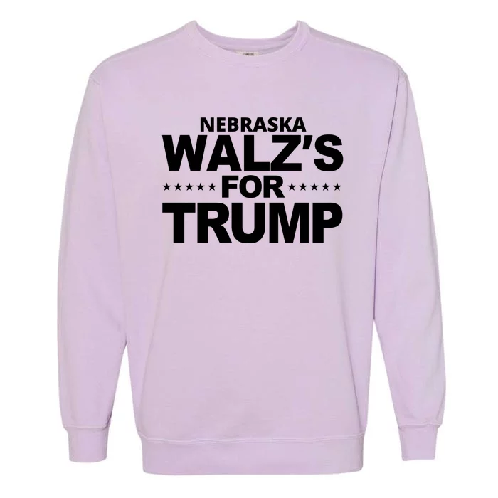 Nebraska WaltzS For Trump Garment-Dyed Sweatshirt