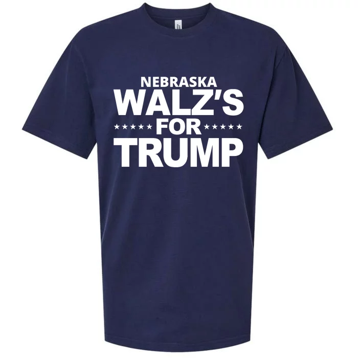 Nebraska WaltzS For Trump Sueded Cloud Jersey T-Shirt