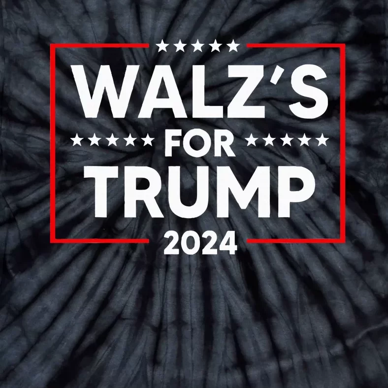 Nebraska WalzS For Trump Tie-Dye T-Shirt