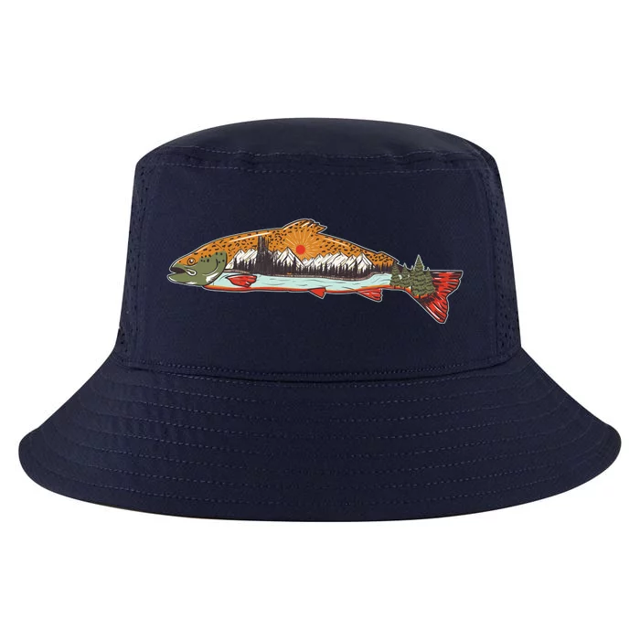 Nature Wilderness Fishing Fan Cool Comfort Performance Bucket Hat