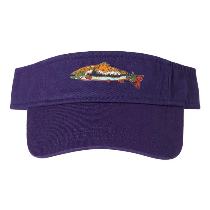 Nature Wilderness Fishing Fan Valucap Bio-Washed Visor