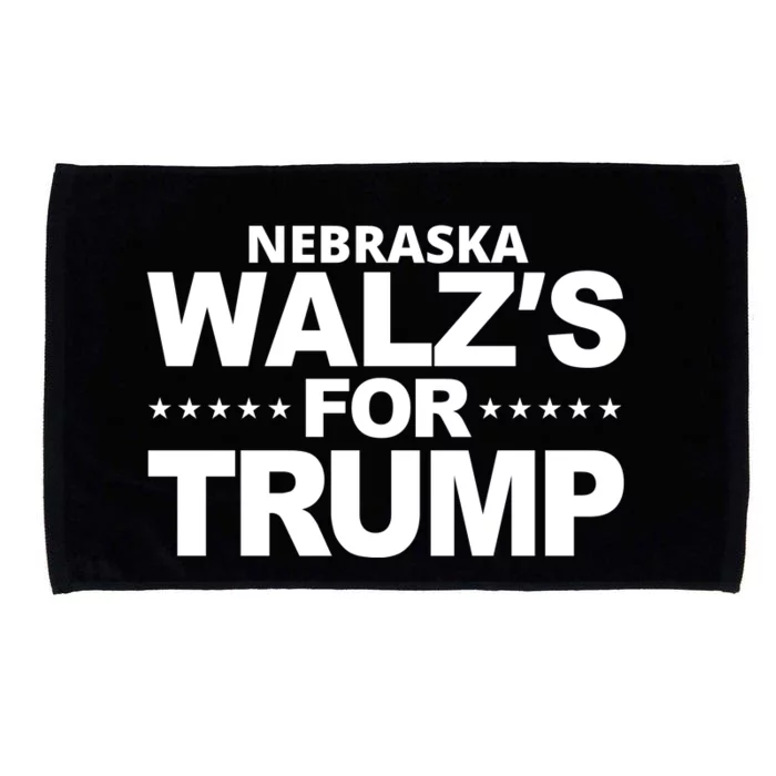 Nebraska Walzs For Trump Political Microfiber Hand Towel