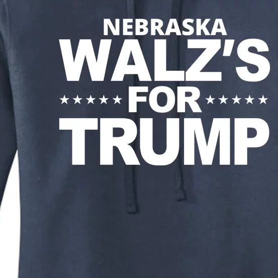 Nebraska Walzs For Trump Political Women's Pullover Hoodie