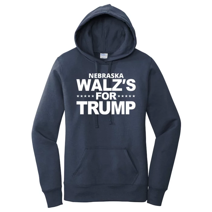 Nebraska Walzs For Trump Political Women's Pullover Hoodie