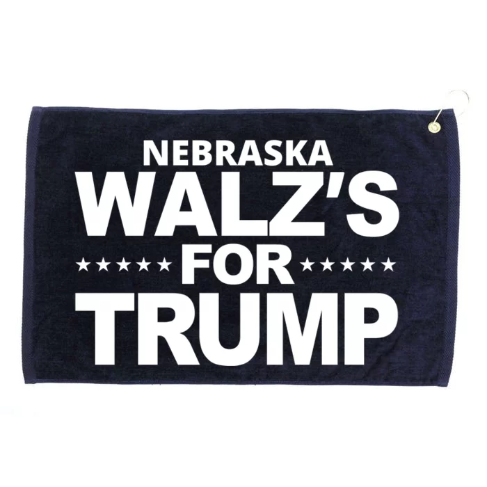 Nebraska Walzs For Trump Political Grommeted Golf Towel