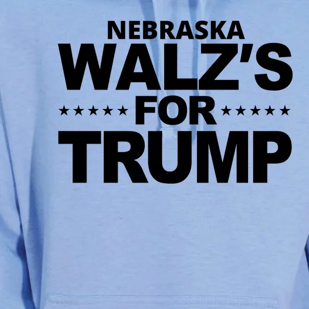 Nebraska Walzs For Trump Political Unisex Surf Hoodie