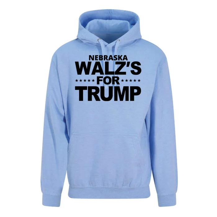 Nebraska Walzs For Trump Political Unisex Surf Hoodie