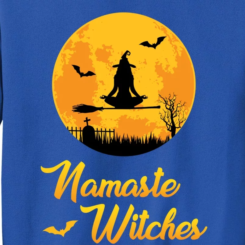 Namaste Witches Great Gift Funny Party Spiritual Relaxed Sweatshirt