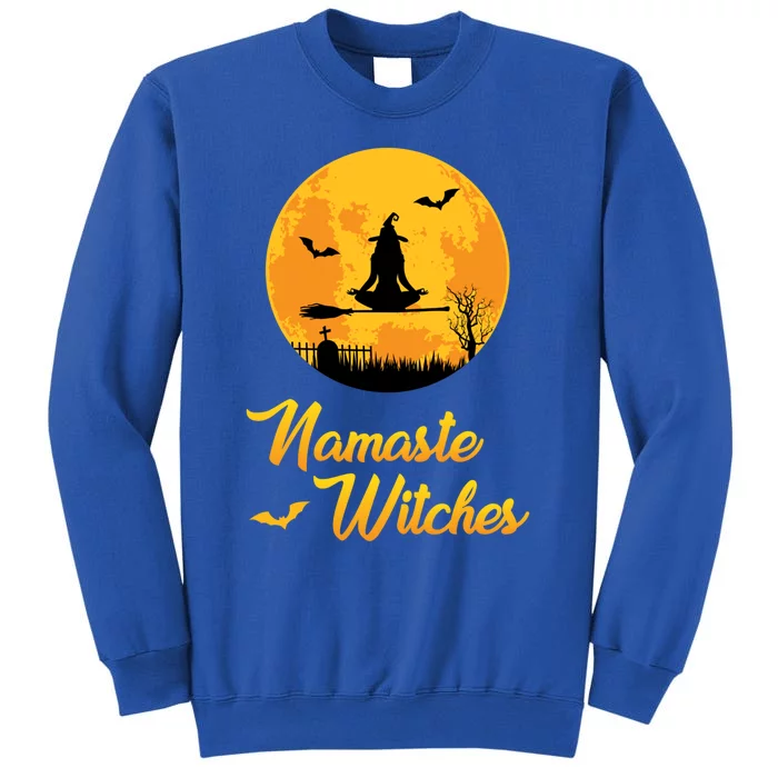 Namaste Witches Great Gift Funny Party Spiritual Relaxed Sweatshirt