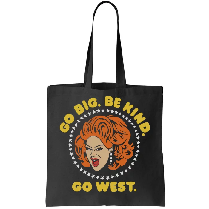 Nina West Go Big Be Kind Go West Tote Bag